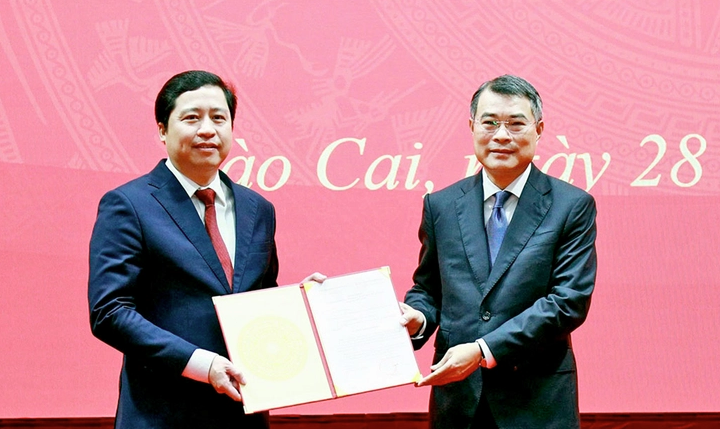 Phó tổng Thanh tra Chính phủ Dương Quốc Huy được chỉ định giữ chức Bí thư Tỉnh ủy Lào Cai